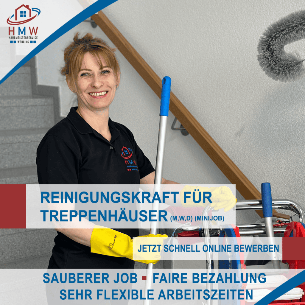 stellenangebot job Reinigungskraft Minijob hatzenbühl pfalz hausmeister werling